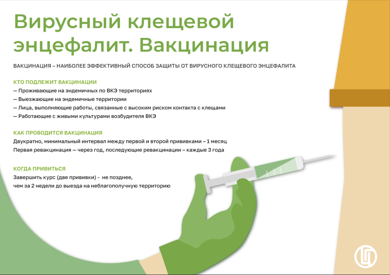 Информация по профилактике клещевых инфекций.